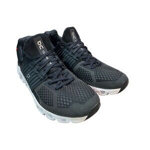 On Cloud Cloudswift Womens Size 9.5  Black White Running Sneakers Shoes